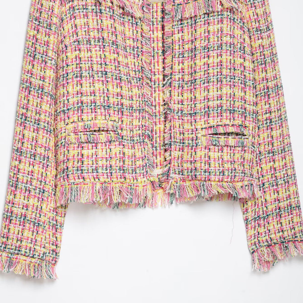 Tassel long sleeved jacket