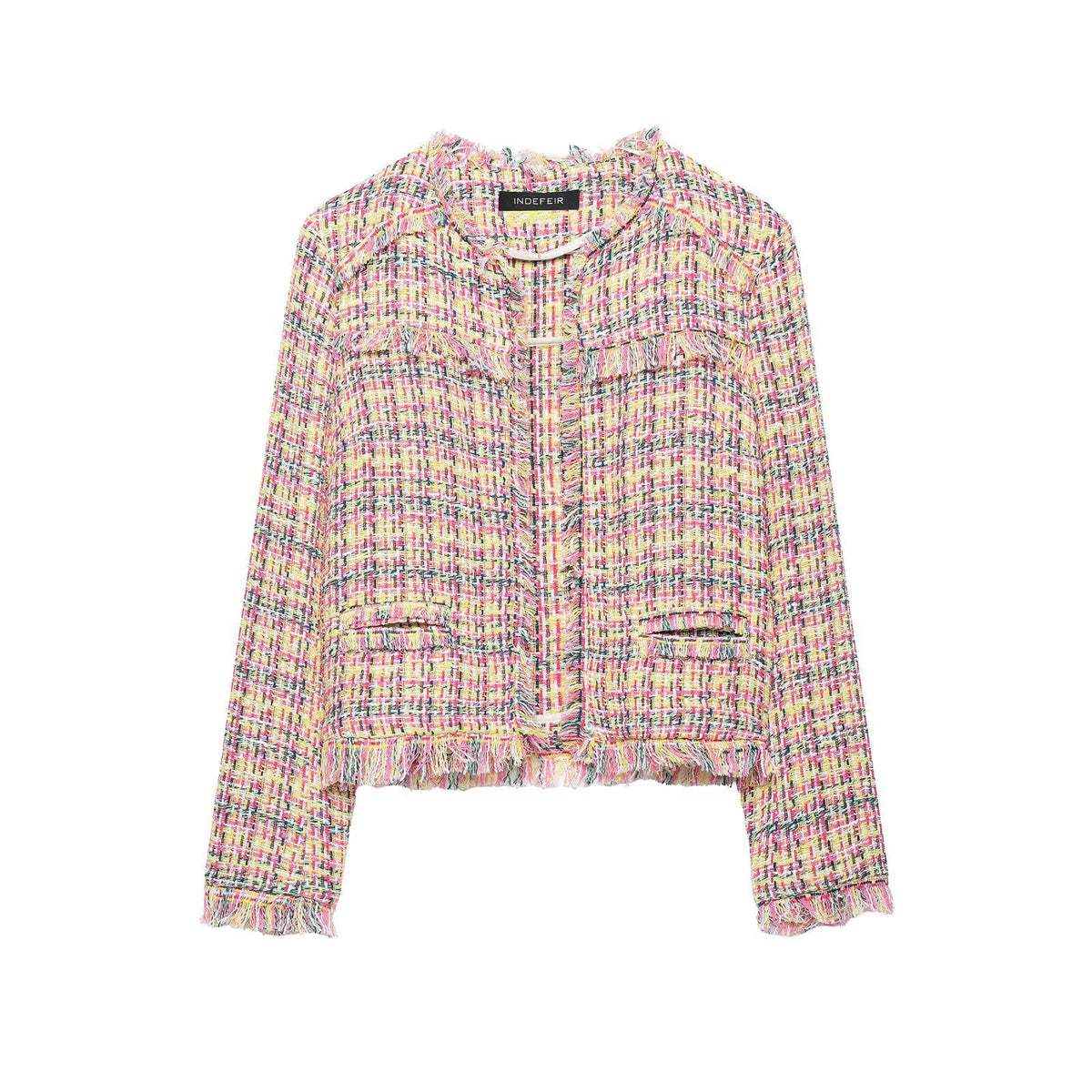 Tassel long sleeved jacket